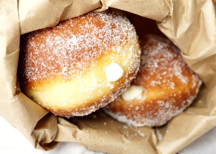 melhores doces italianos bomboloni