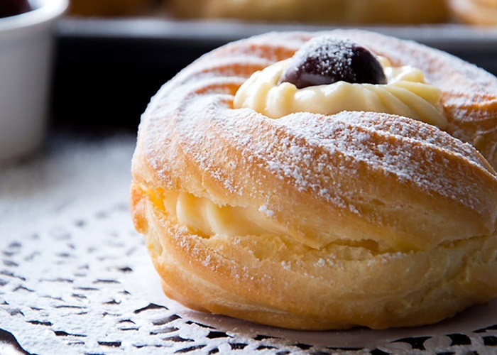 melhores doces italianos zeppoli