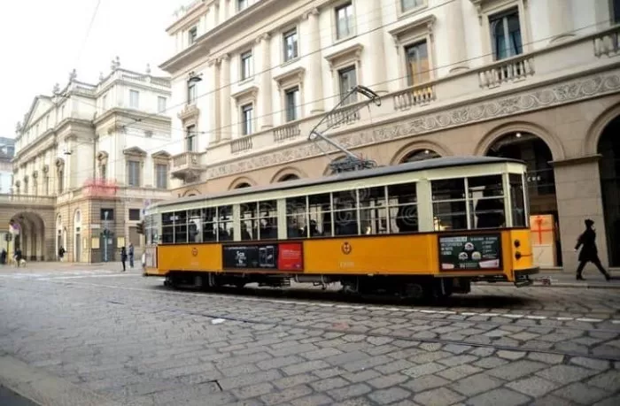  transporte público na Itália tram