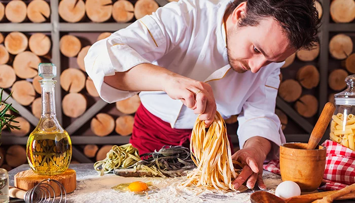 negócios mais rentáveis na Itália cozinheiro