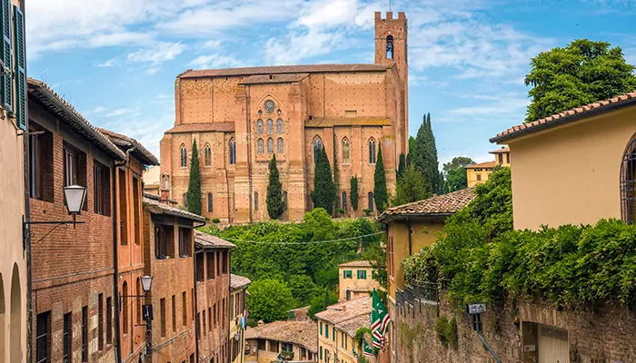 cidades pequenas na Itália Siena