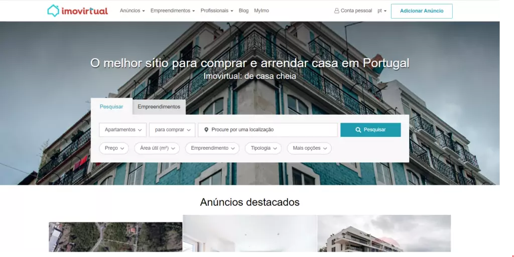 alugar casa em Portugal